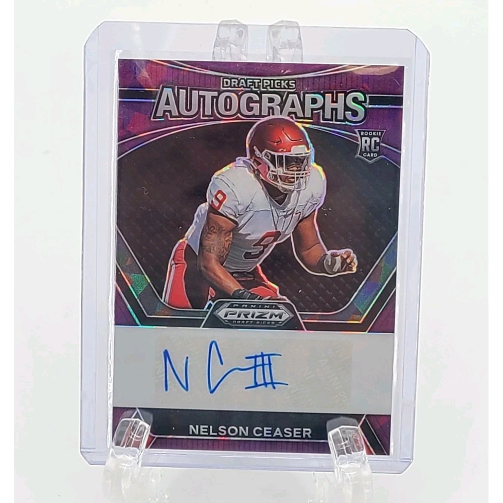 2024 Panini Prizm Draft Picks - Draft Picks Autographs Nelson Ceaser #DPA-NCR